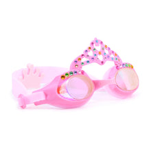 Load image into Gallery viewer, 3YRS+ Princess Crown Pink Swim Goggles