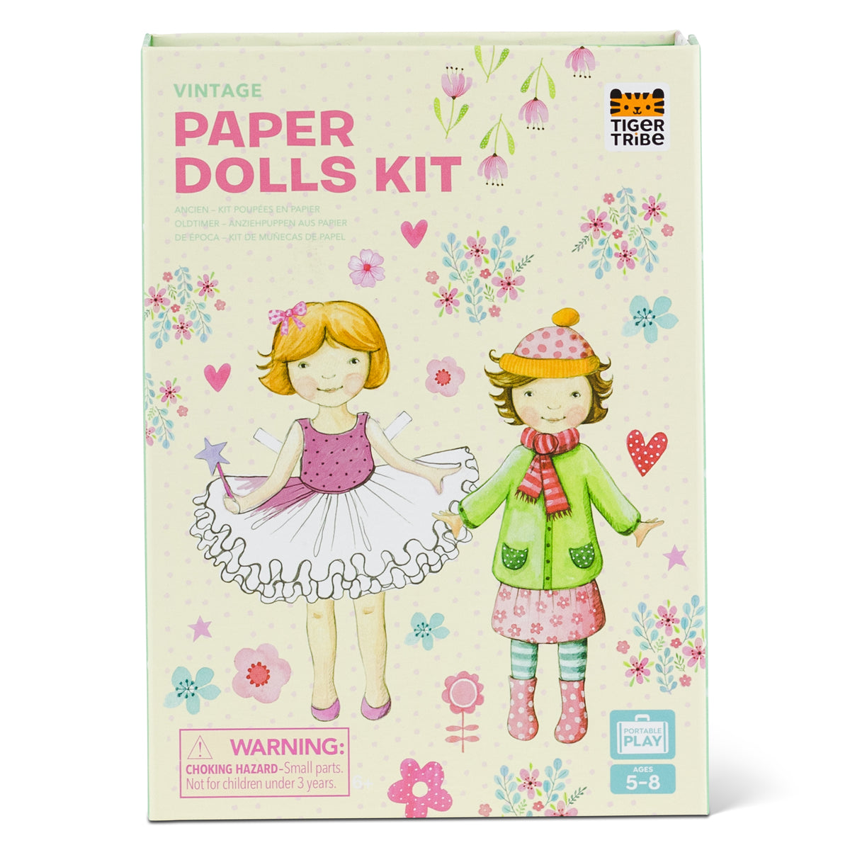 Vintage Paper Dolls Kit