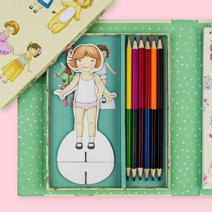 Vintage Paper Dolls Kit
