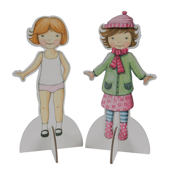 Vintage Paper Dolls Kit