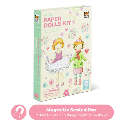 Vintage Paper Dolls Kit