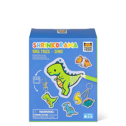 Shrinkorama - Dino Bag Tags