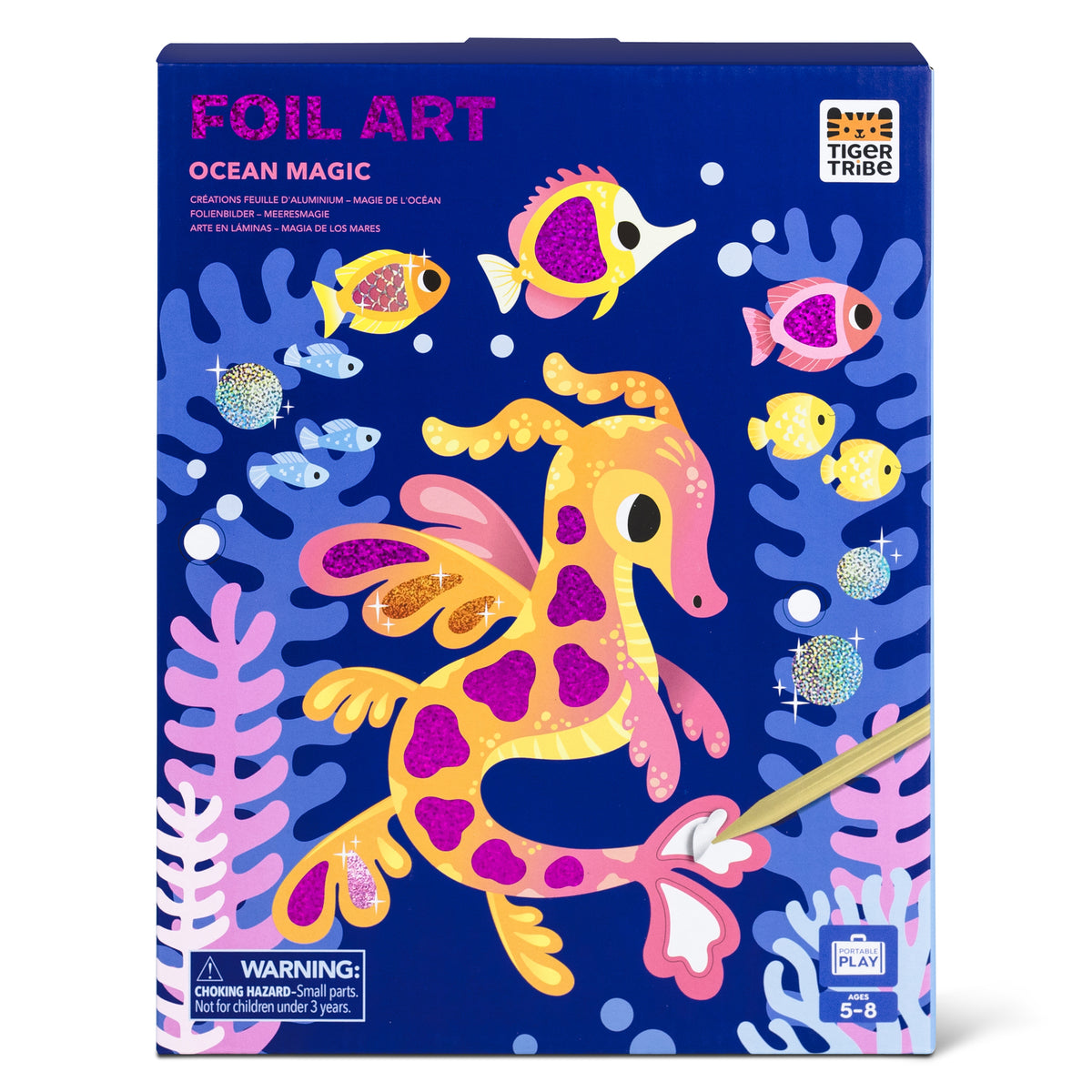 Ocean Magic Foil Art