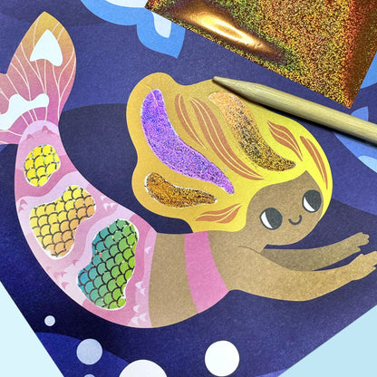Ocean Magic Foil Art