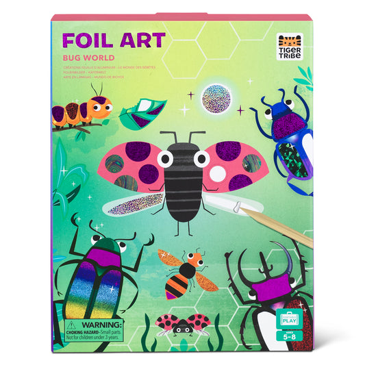 Bug World Foil Art