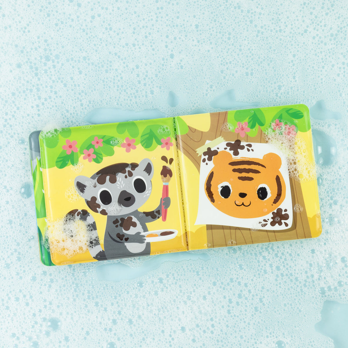 Messy Jungle Bath Book
