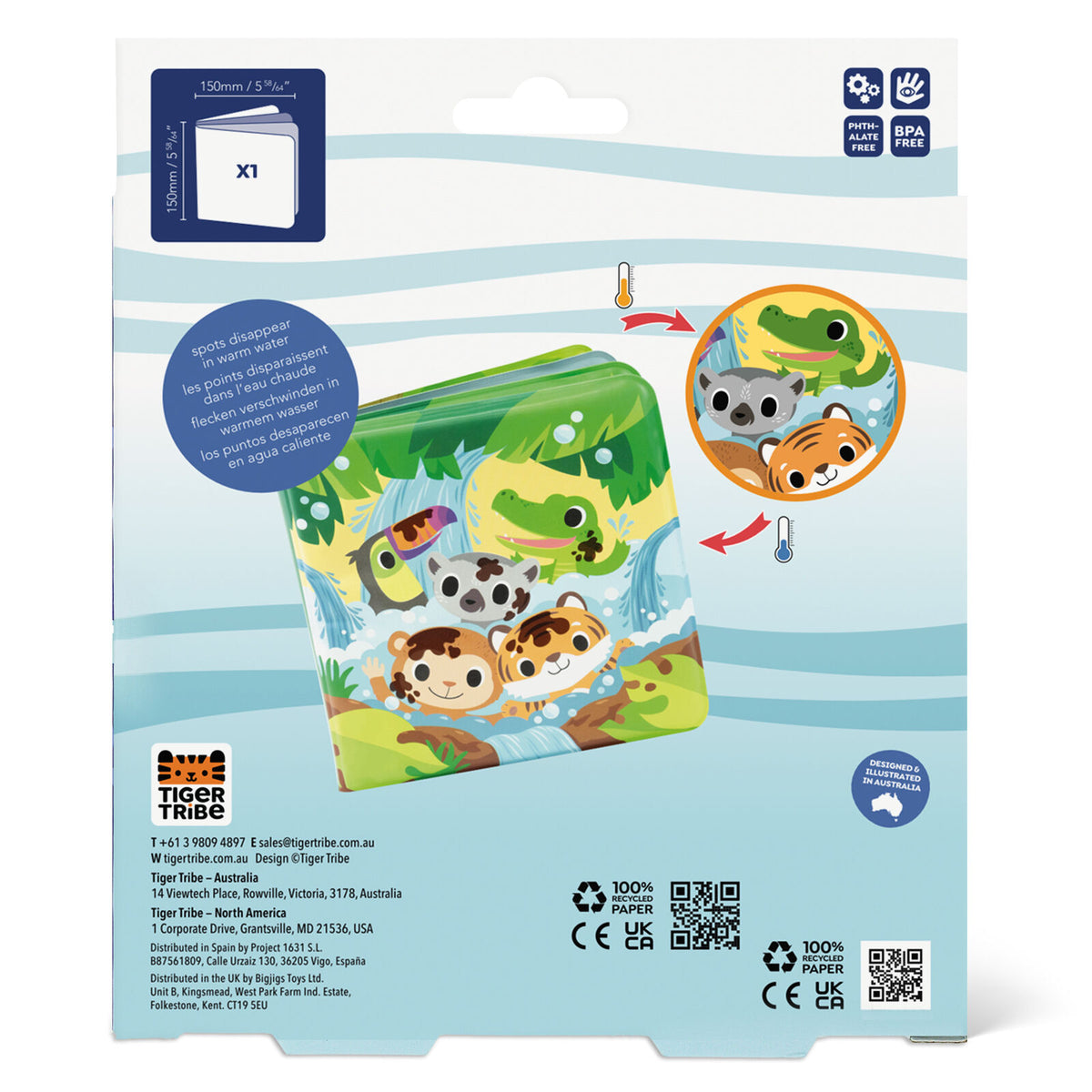 Messy Jungle Bath Book