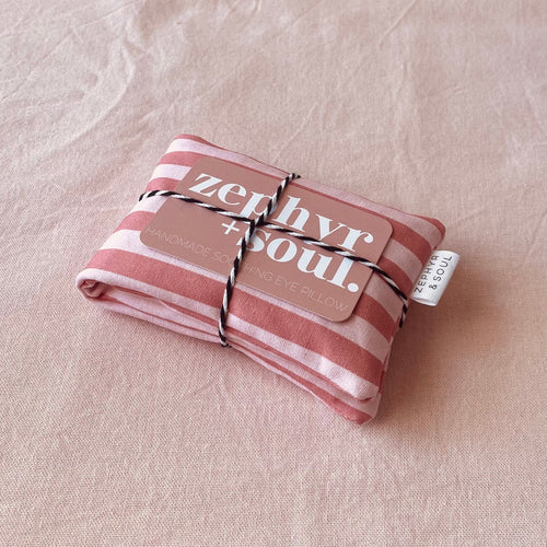 Eye Pillow | Pink Stripe