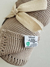 Load image into Gallery viewer, Cable Baby Blanket | Pebble