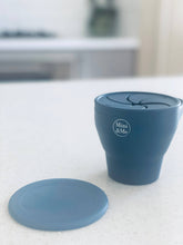 Load image into Gallery viewer, Blueberry Collapsible Snack Cup with Lid