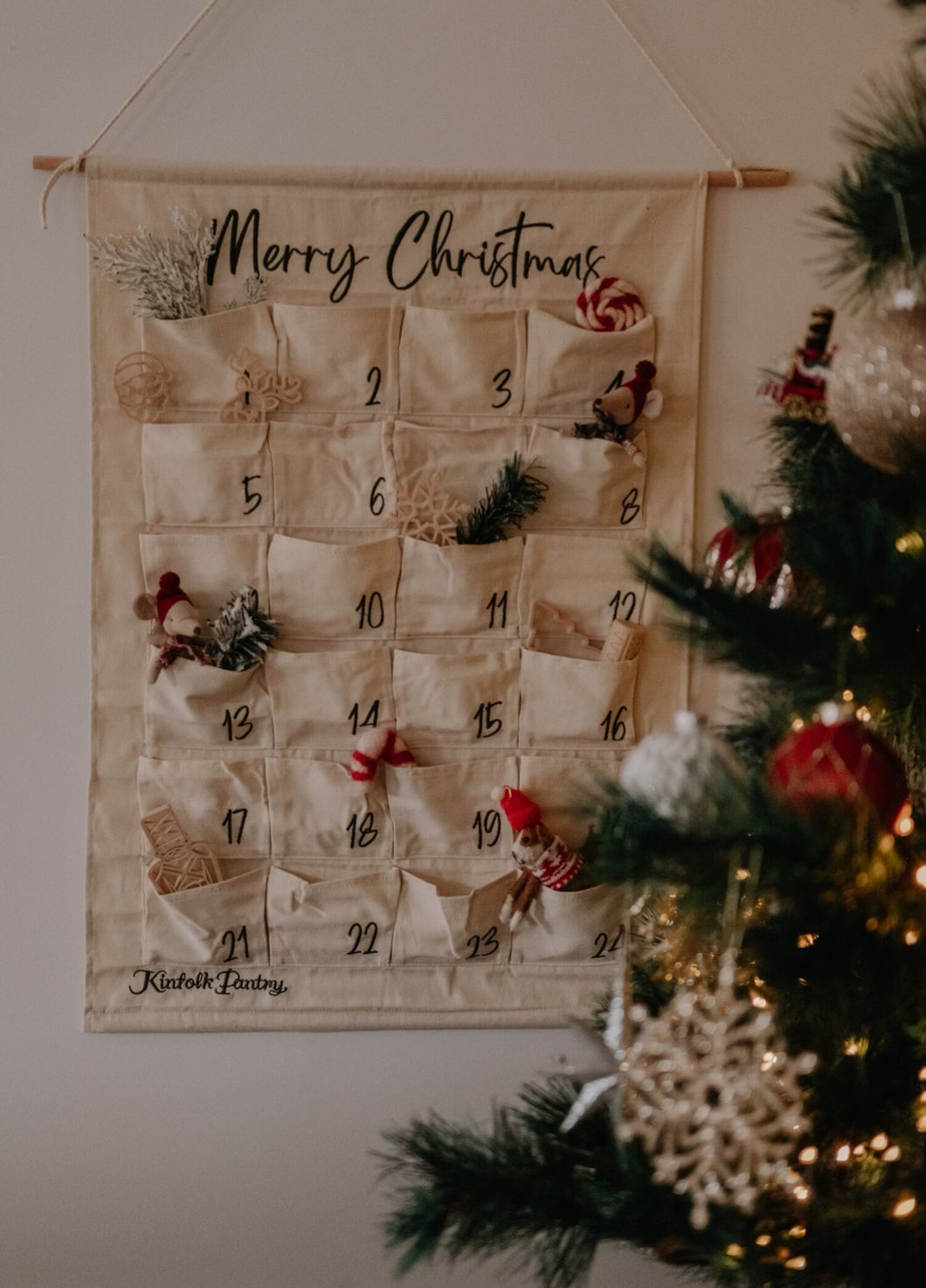 Kinfolk Linen Advent Calender