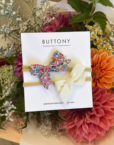 My First Bows | Garden Party