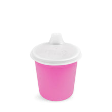 Load image into Gallery viewer, Re-Play Tiny Tumbler with Lid | Bright Pink