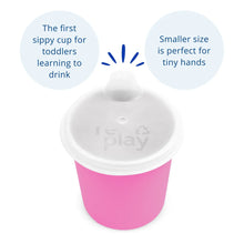 Load image into Gallery viewer, Re-Play Tiny Tumbler with Lid | Bright Pink