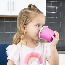 Load image into Gallery viewer, Re-Play Tiny Tumbler with Lid | Bright Pink