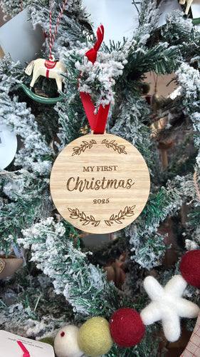 My First Christmas Ornament 2025