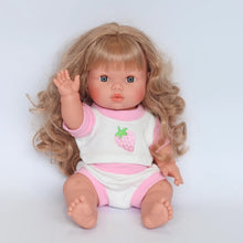 Load image into Gallery viewer, Strawberry Dolls Top and Bloomer Set