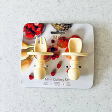 Load image into Gallery viewer, Mini Cutlery Set | Custard