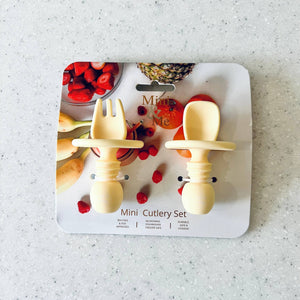 Mini Cutlery Set | Custard