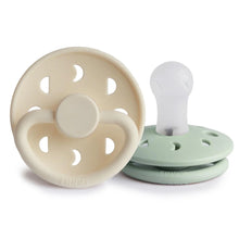 Load image into Gallery viewer, FRIGG Moon Pacifier 2 Pack Silicone SIZE 2 (6-18M)