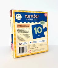 Load image into Gallery viewer, Number Puzzle Pairs - Kids Toys Learning Game Educational