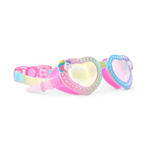 Load image into Gallery viewer, 3YRS+ Uniglow Colour Burst Rainbow Swim Goggles