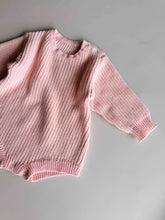 Load image into Gallery viewer, Chunky LS Romper | Sweetpea