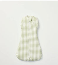 Load image into Gallery viewer, Swaddle Sleeping Bag | Gumleaf Gingham