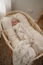 Load image into Gallery viewer, Fleur Blanche Swaddle Wrap
