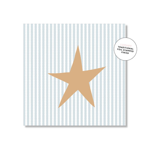 Stripey Star | Mini Card