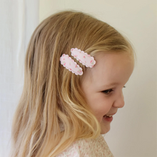 Load image into Gallery viewer, Dainty Snap Clips | Rosebud