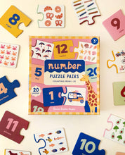 Load image into Gallery viewer, Number Puzzle Pairs - Kids Toys Learning Game Educational