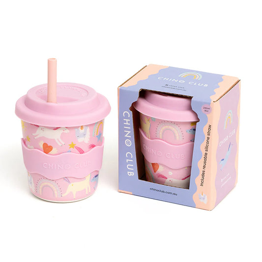 Pink Unicorn Kids Cup