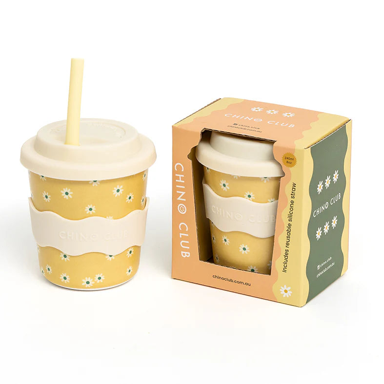 Yellow Daisy Kids Cup