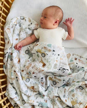 Load image into Gallery viewer, Farm Life Bamboo Muslin Wrap