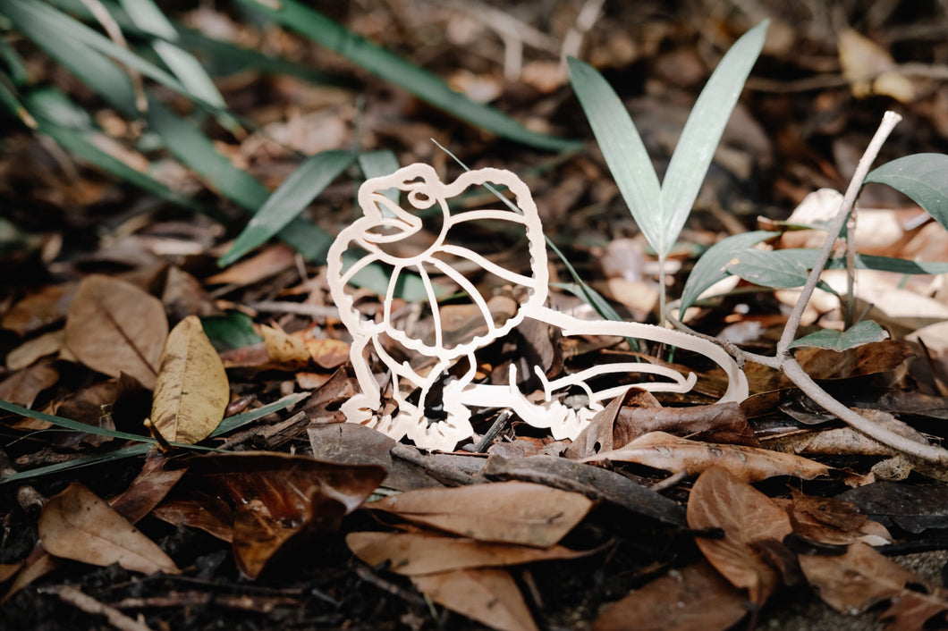 Frilled Neck Lizard Eco Cutter