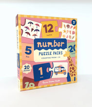 Load image into Gallery viewer, Number Puzzle Pairs - Kids Toys Learning Game Educational