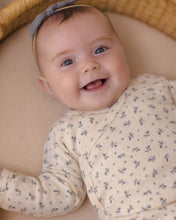 Load image into Gallery viewer, Side Snap Bodysuit Blue Ditsy