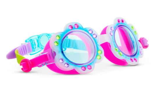 6YRS+ Blossom Blue Petals Swim Goggles