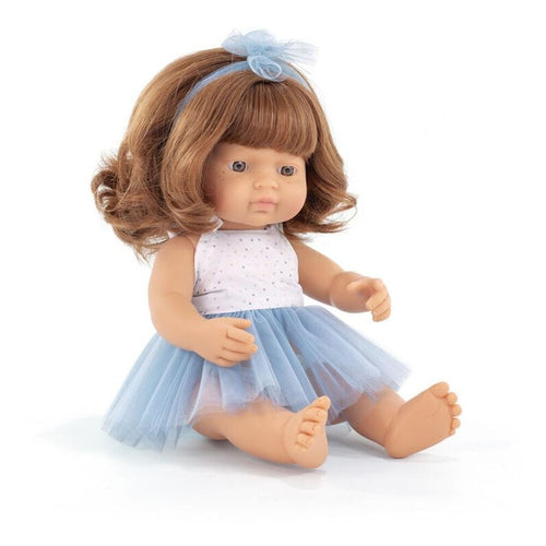 Caucasian Girl Red Hair - 38cm