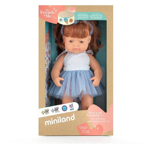 Caucasian Girl Red Hair - 38cm