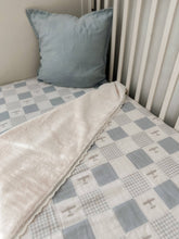Load image into Gallery viewer, Wright Flyer Fur Lined Cot Blanket