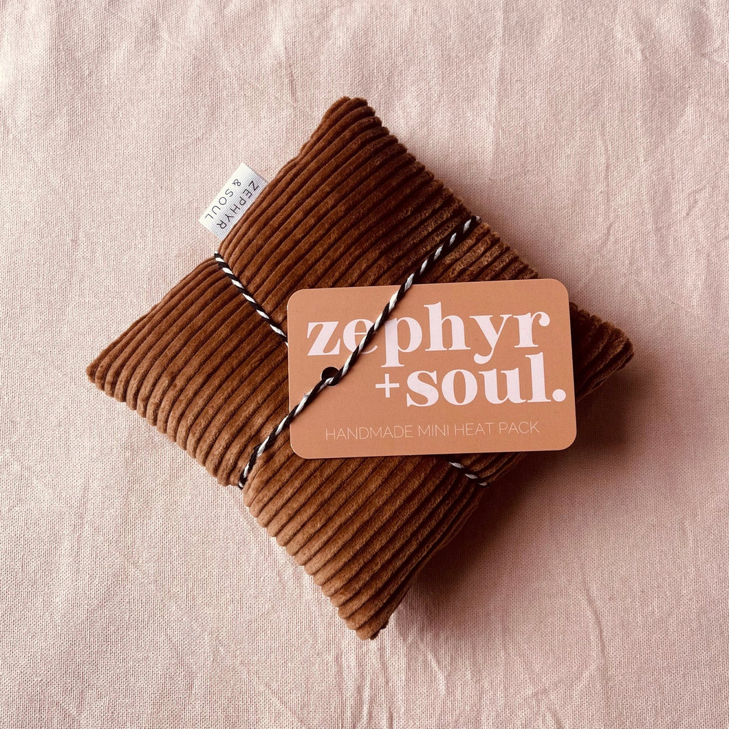 Travel Heat Pack | Chocolate Cord