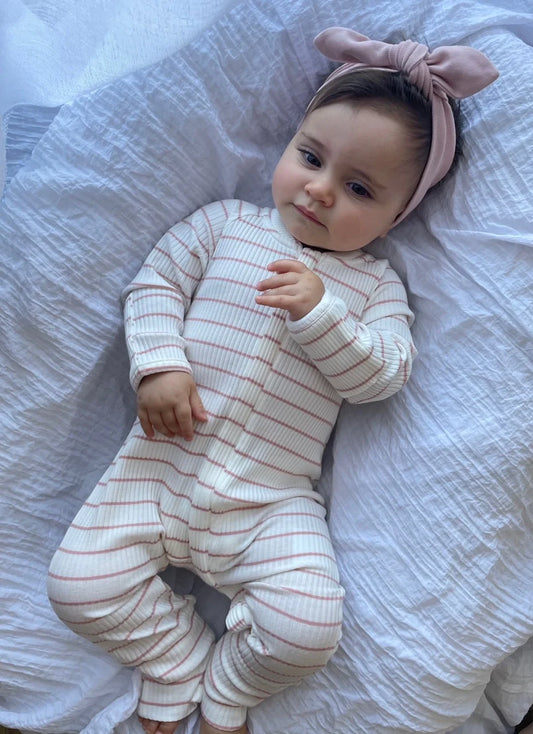 Striped Jumpsuit