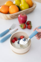 Load image into Gallery viewer, KiddiKutter Cutlery Set Sky Blue