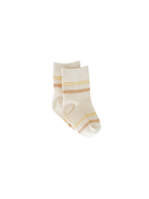 Load image into Gallery viewer, Socks | Vanilla Stripe