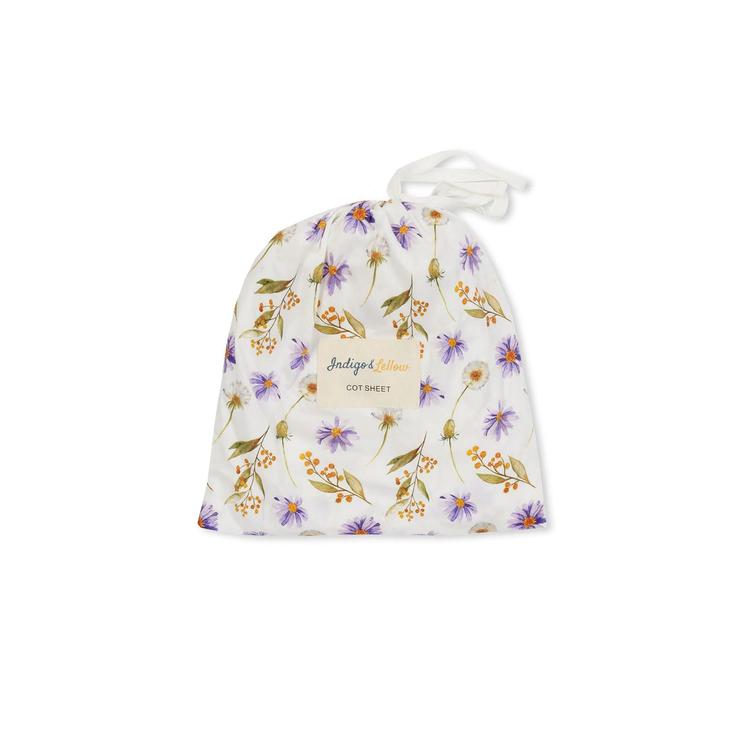 Cot Sheet | Bush Daisy