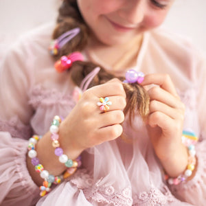 Rainbow Petal Ring