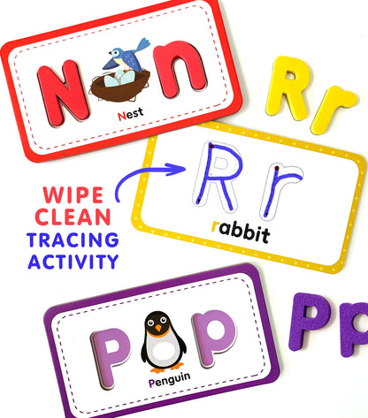 Flashcards and ABC Magnetic Letters