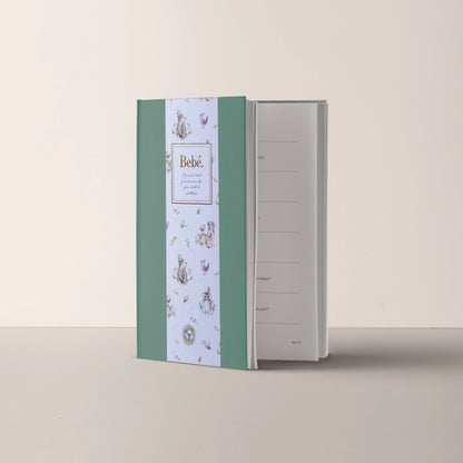 Bebé Baby Book With Keepsake Box And Pen